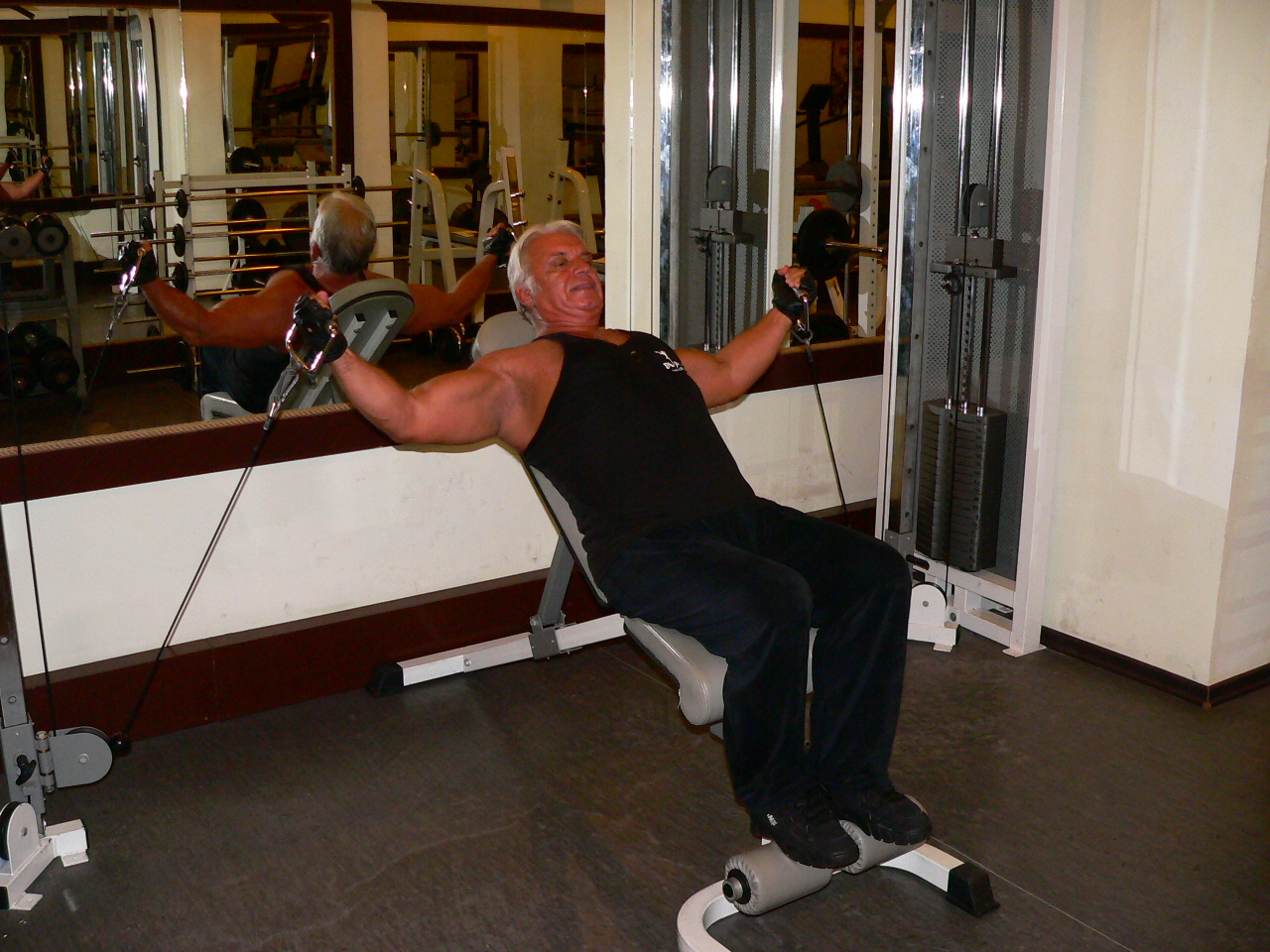 Incline Bench Cable Fly
