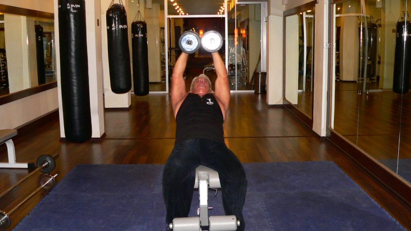 Incline Bench Dumbbell Fly