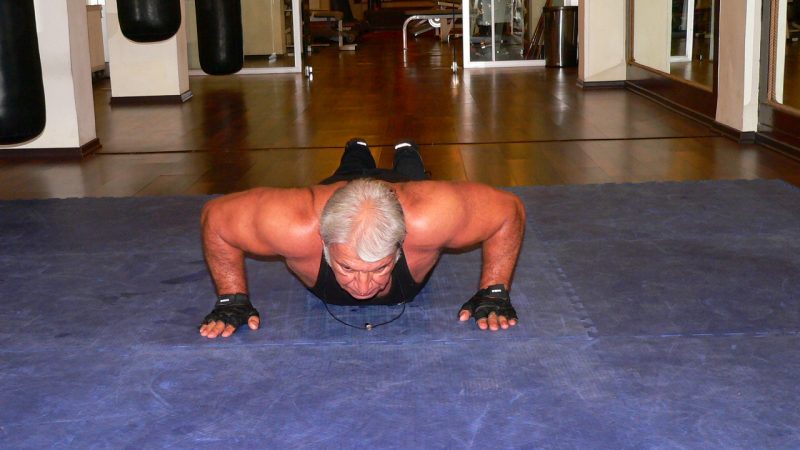 Push Up On The Floor