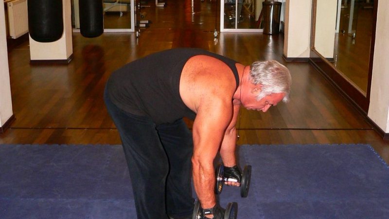 Bent Over Two Dumbbell Row – Hammer Grip
