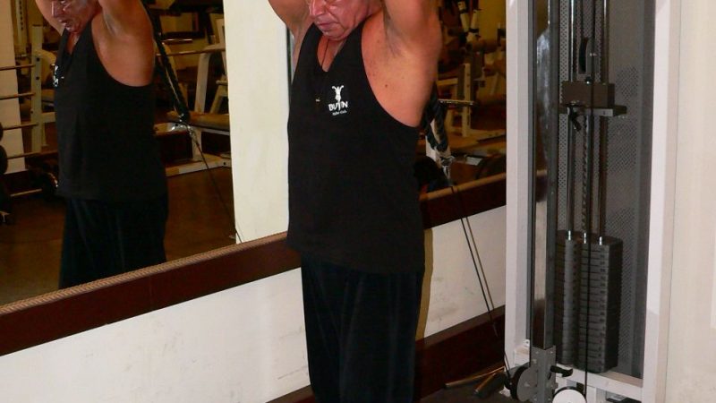 Overhead Rope Triceps Extension